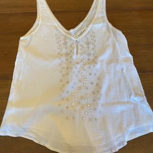 Abercrombie & Fitch Jewel Sequin Top